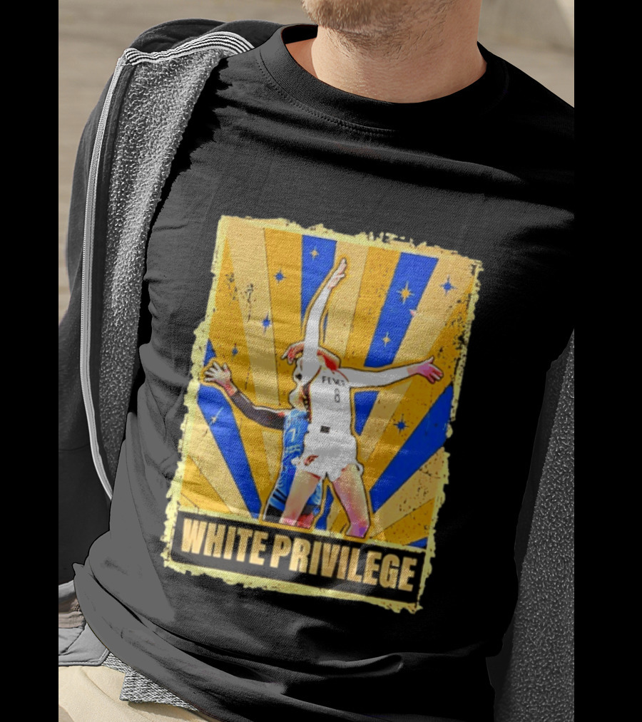 Caitlin Clark Indiana Fever WNBA White Privilege T-Shirt