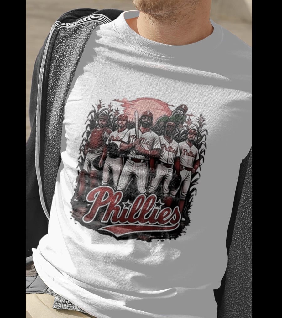 Philadelphia Phillies 2026 MLB Dream Built For Philly Baseball Stars T-Shirt