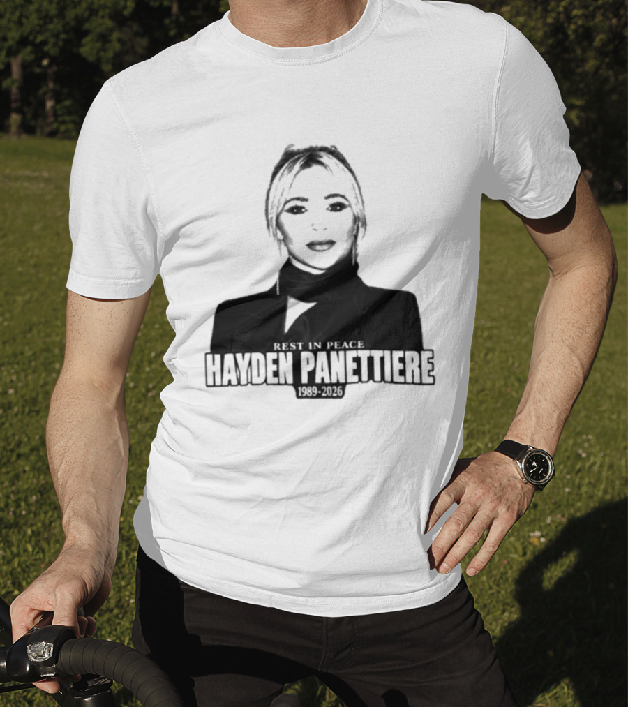 Rest In Peace Hayden Panettiere 1989 2026 T-Shirt