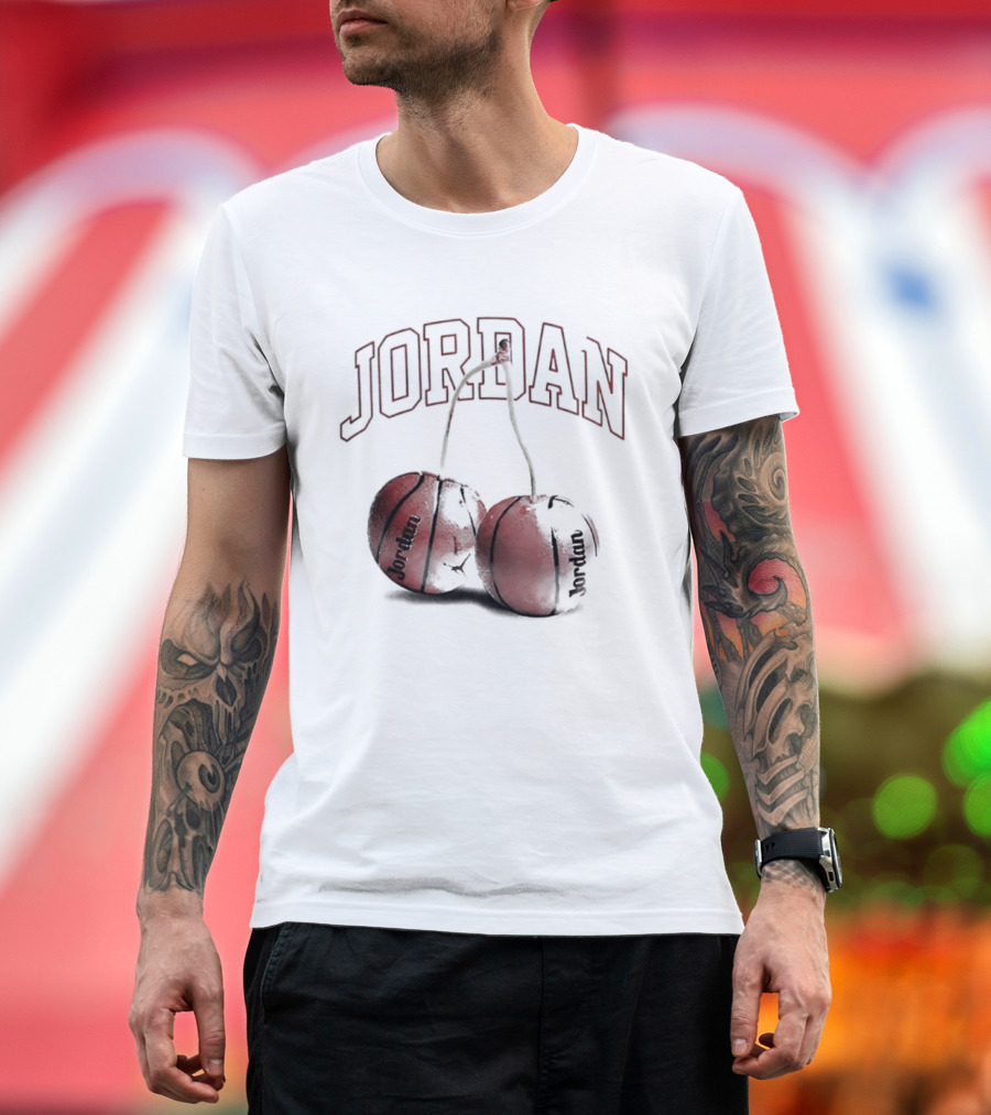 Jordan Cherry Basketball Established 1984 T-Shirt