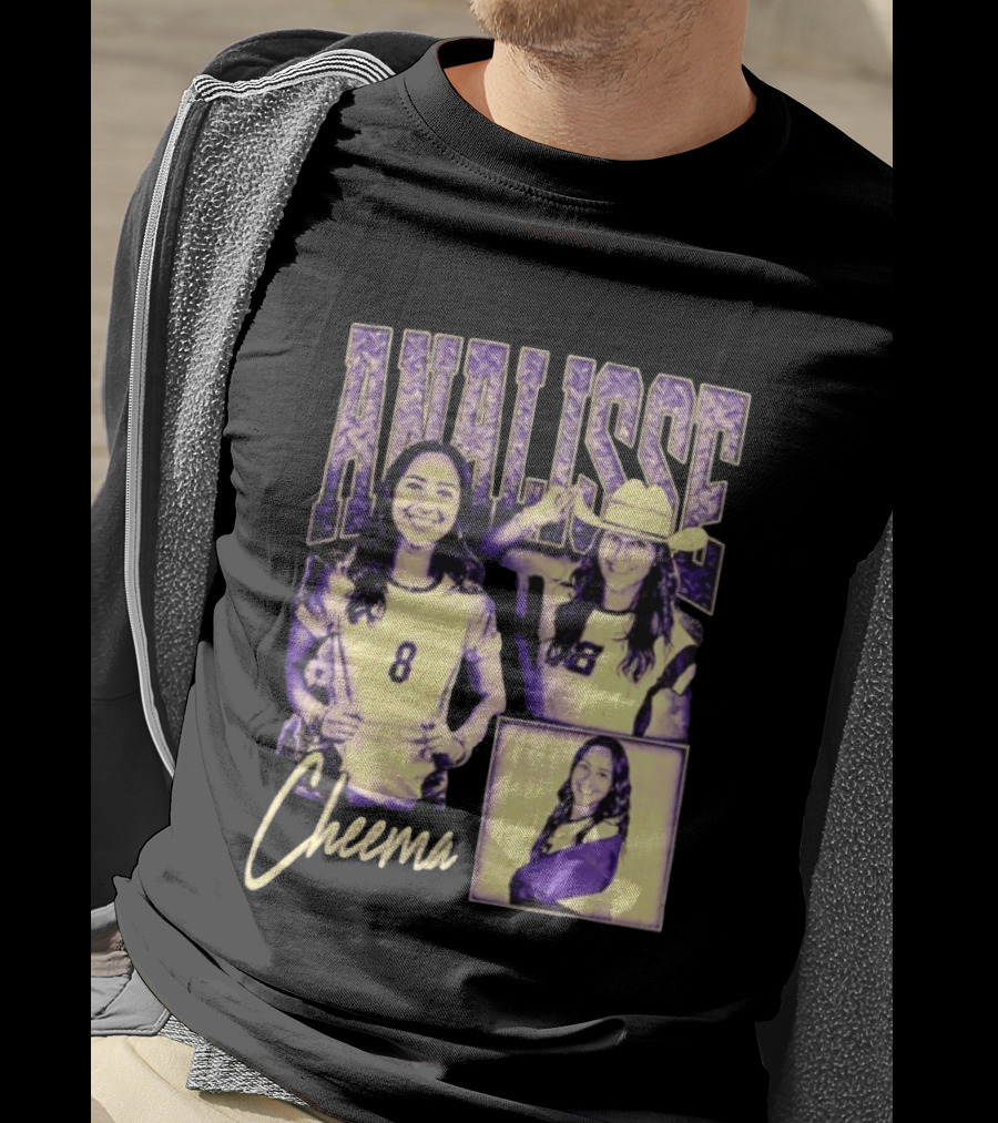 Analisse Cheema Number 8 Jersey Sports Athlete T-Shirt