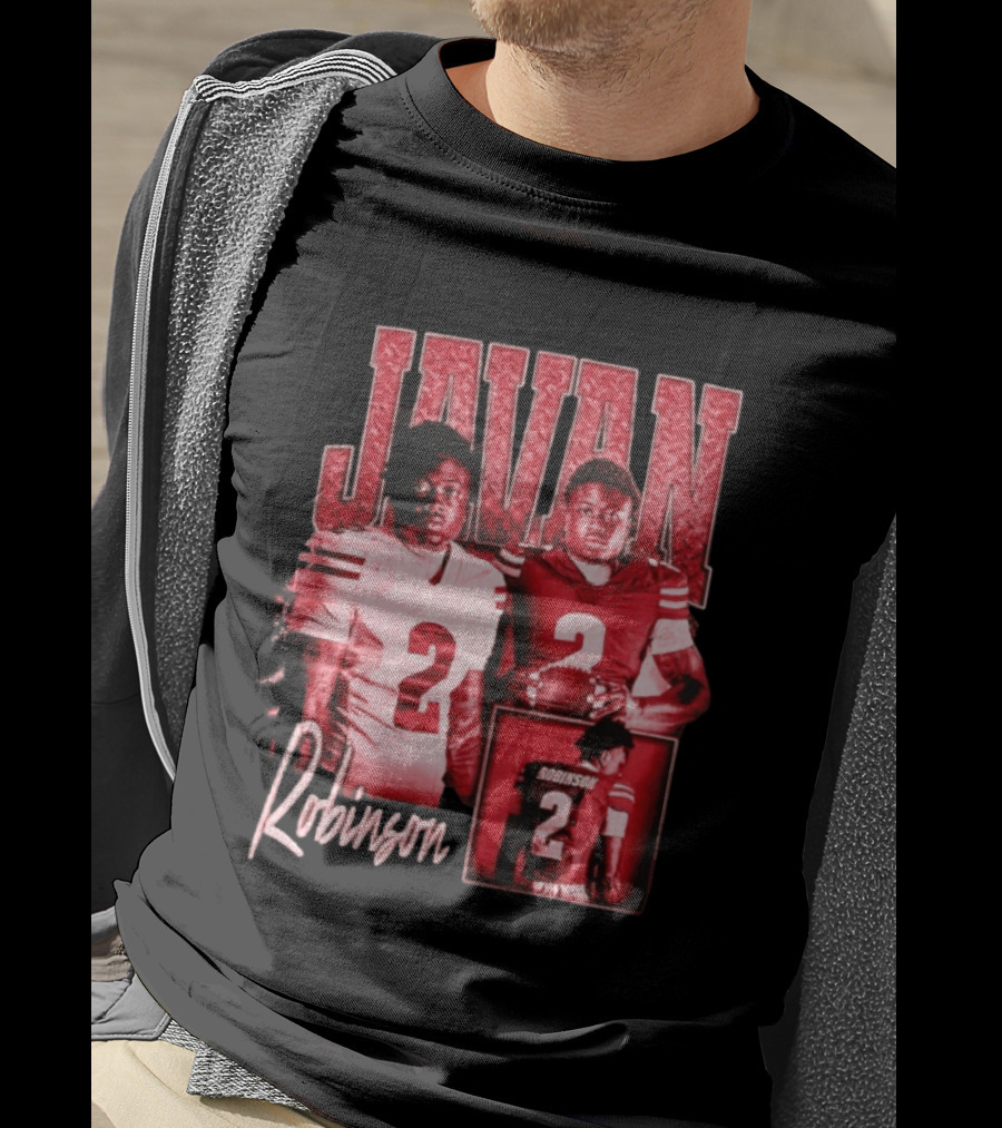 Javan Robinson Florida State Seminoles Football Number 2 T-Shirt