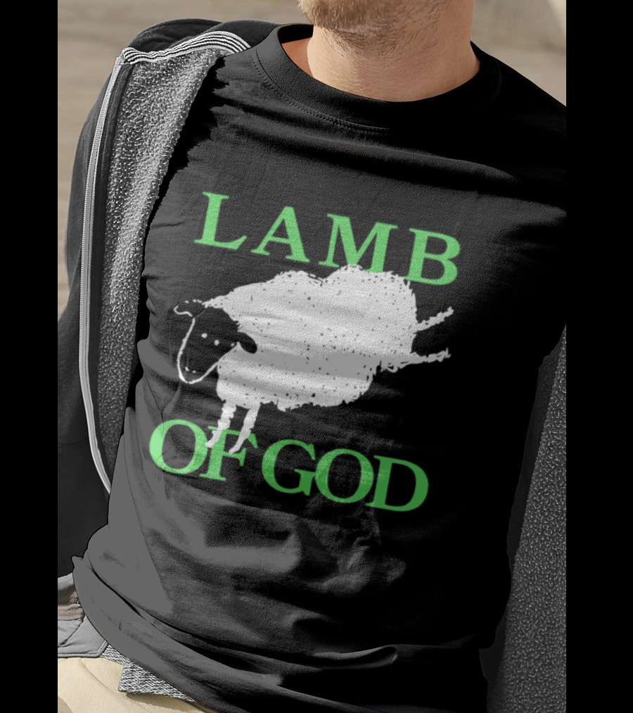 Lamb Of God Heavy Metal Band Metalcore Sheep Image T-Shirt