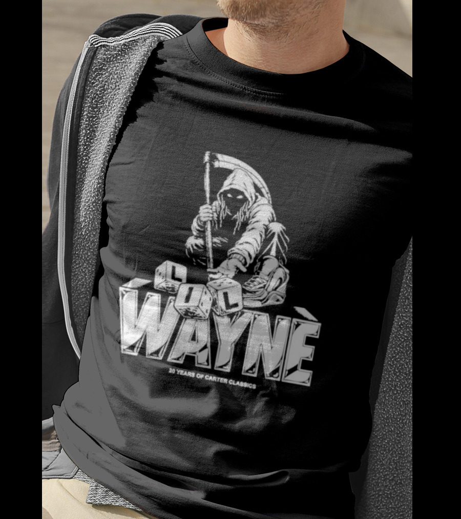 Lil Wayne 20 Years Of Carter Classics Reaper T-Shirt