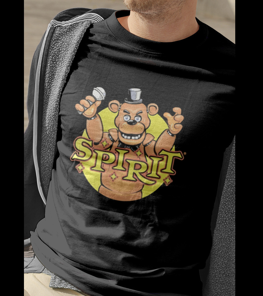 Five Nights At Freddy's Spirit Halloween Freddy Fazbear Animation T-Shirt