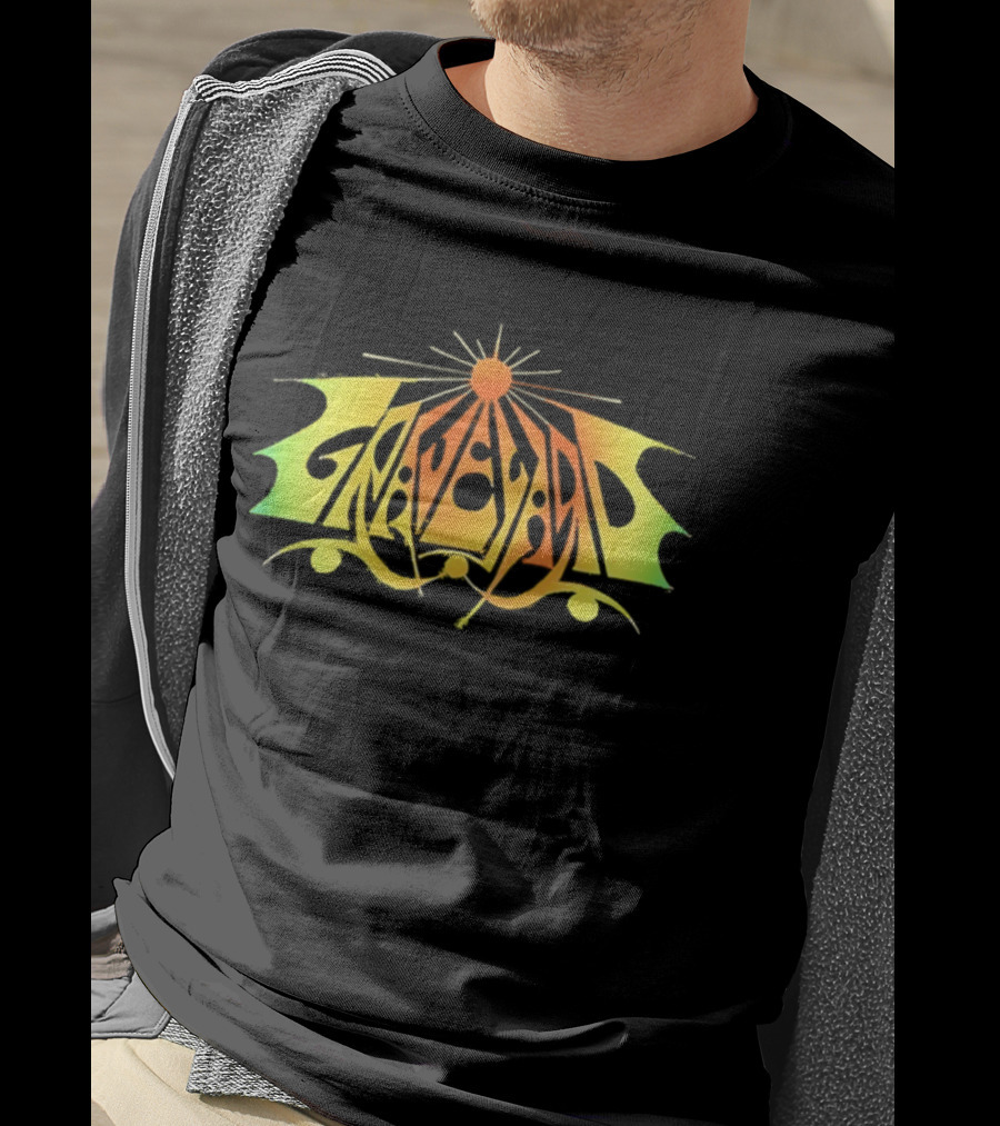 Graveyard Fever Vibrant Gothic Sunburst T-Shirt