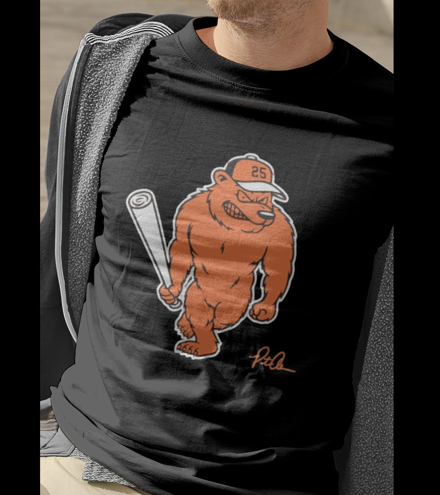 Polar Bear Pete 25 Baltimore Orioles MLB 2026 Season T-Shirt