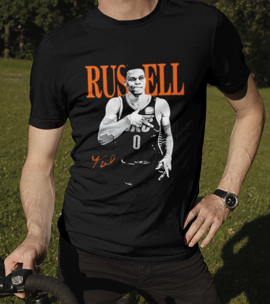 Russell Westbrook Oklahoma City Thunder 0 Basketball Fan T-Shirt