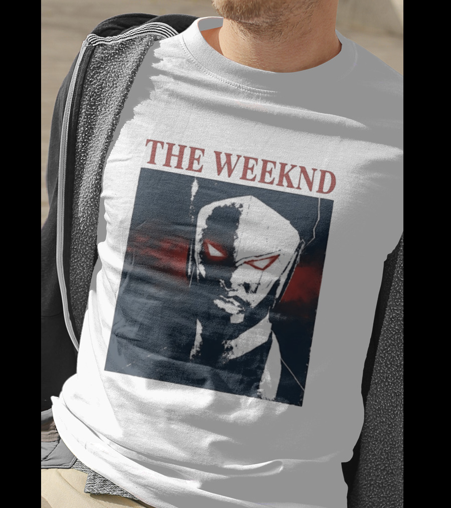 The Weeknd Suda51 Mask Concept Art London August 2026 T-Shirt