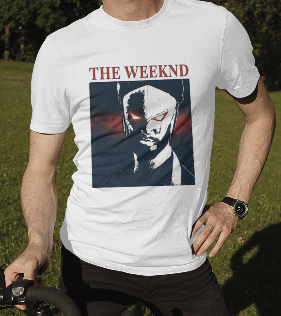 The Weeknd Suda51 Mask Concept Art London August 2026 T-Shirt