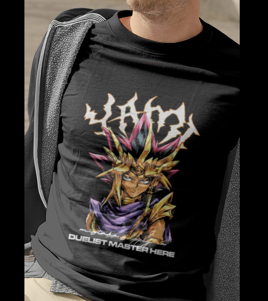 Yami Duelist Master Here Mistake Supply Co T-Shirt