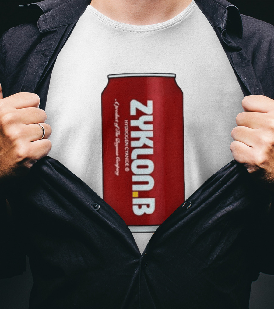 Zyklon B Hydrogen Cyanide A Product Of The Degesch Company T-Shirt