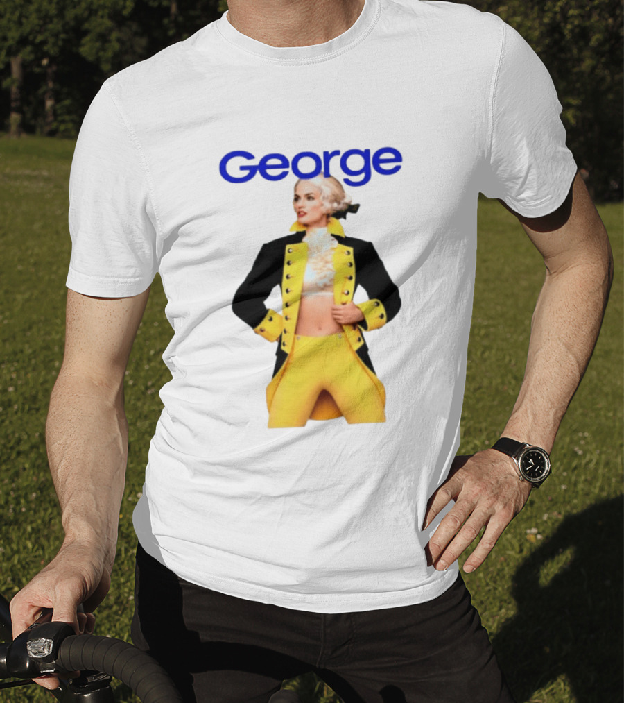 George Founding Fathers Historical Costume Colonial Attire T-Shirt
