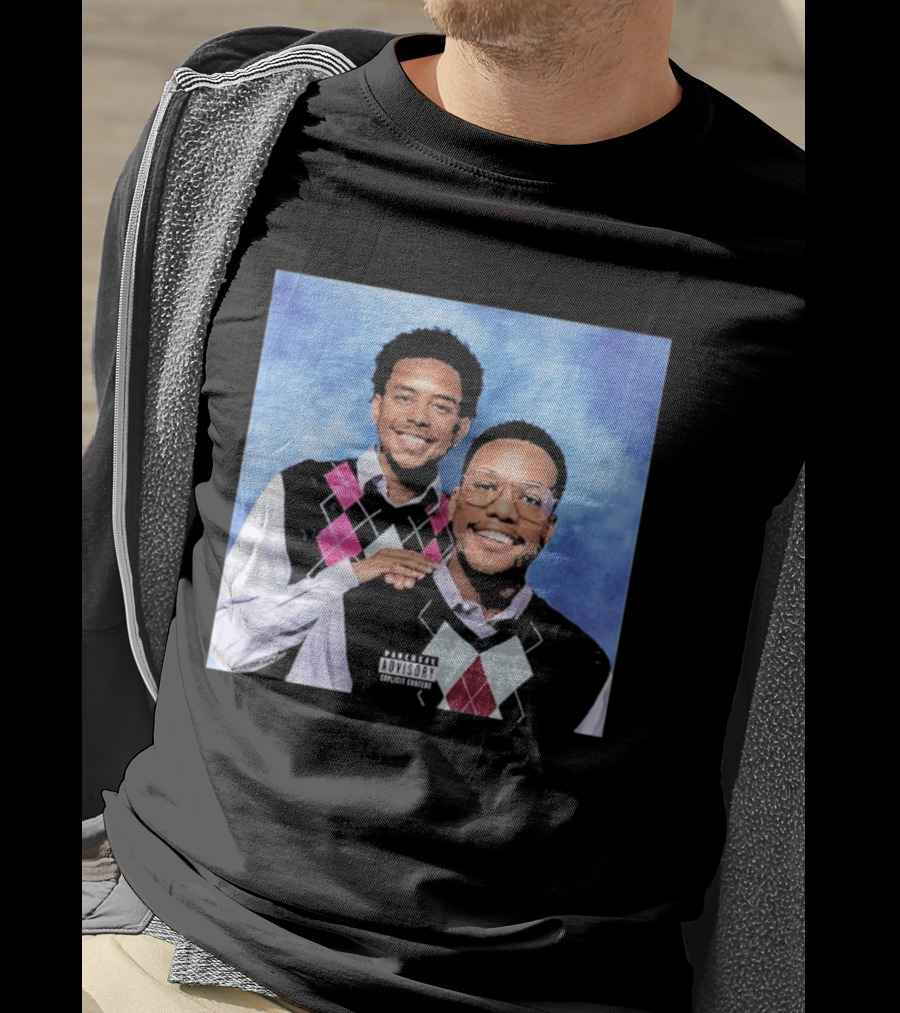 Anderson Paak Cordae Step Brothers Parody Album Cover T-Shirt