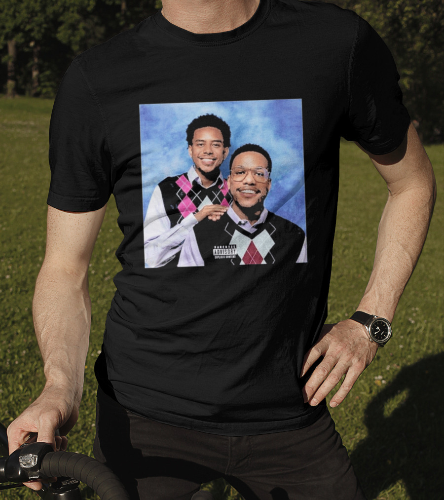 Anderson Paak Cordae Step Brothers Parody Album Cover T-Shirt