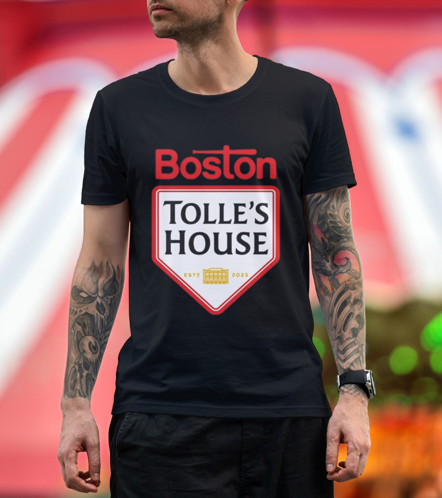 Boston Tolle's House Baseball Est 2025 T-Shirt
