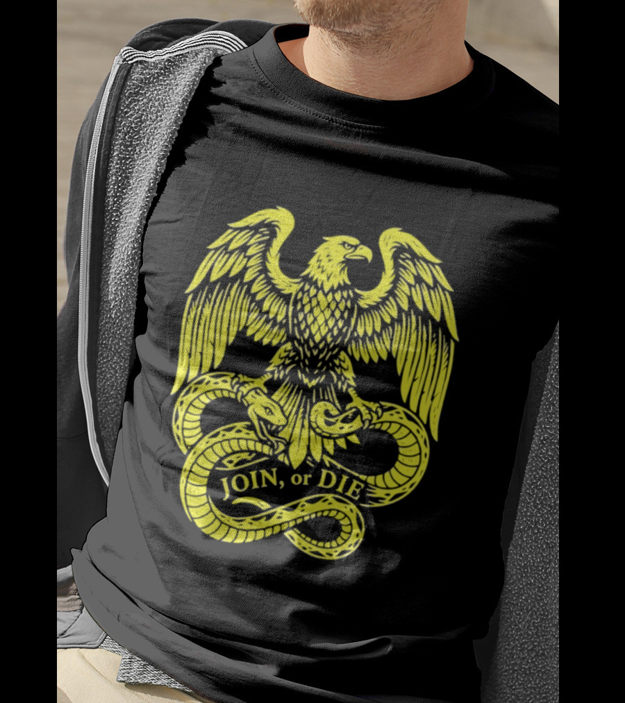 Join Or Die Eagle Snake T-Shirt