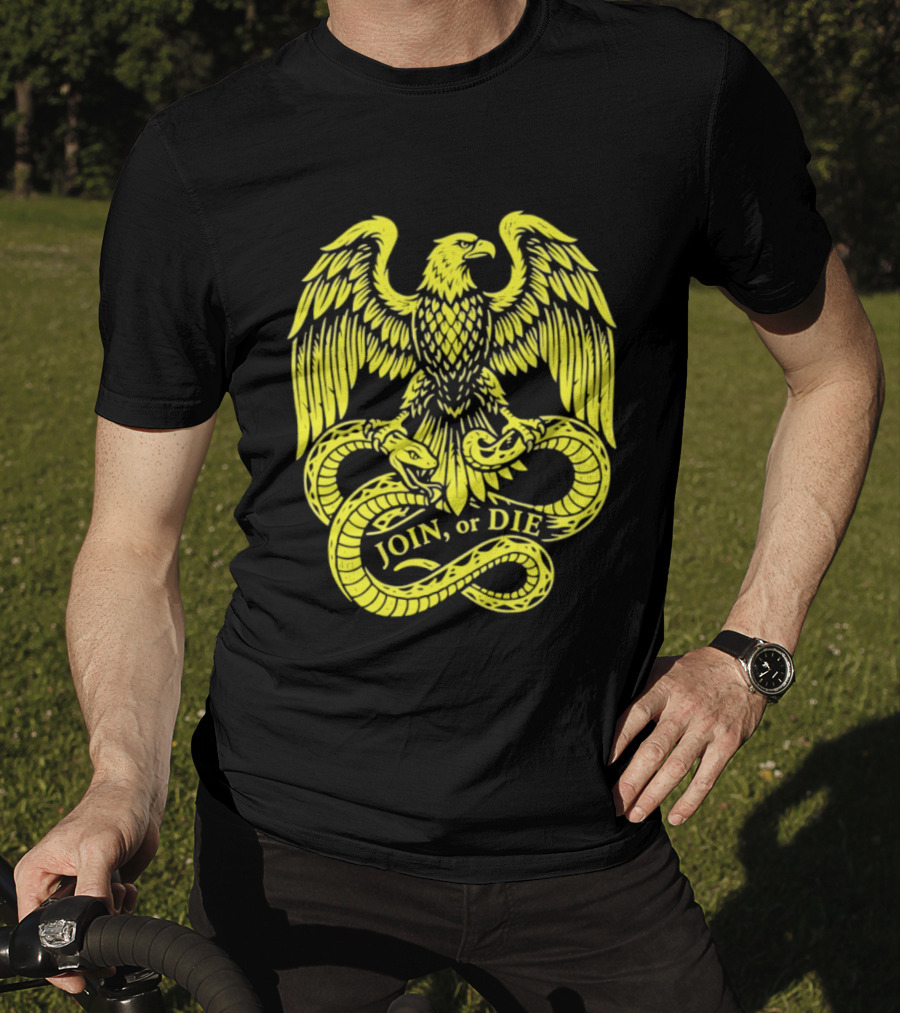 Join Or Die Eagle Snake T-Shirt