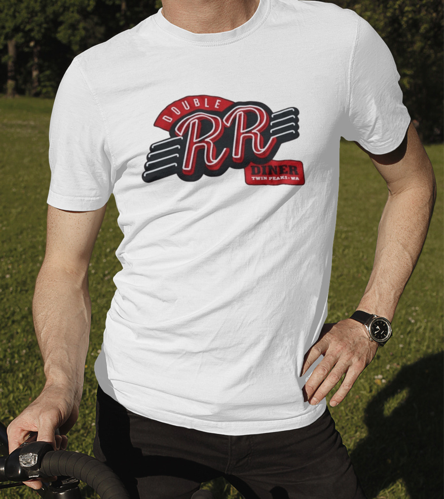 Double RR Diner Sign Twin Peaks WA T-Shirt
