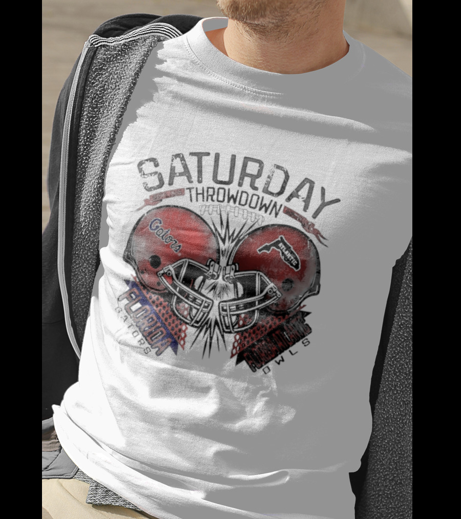 Saturday Showdown Florida Gators Vs Florida Atlantic Owls 2026 T-Shirt