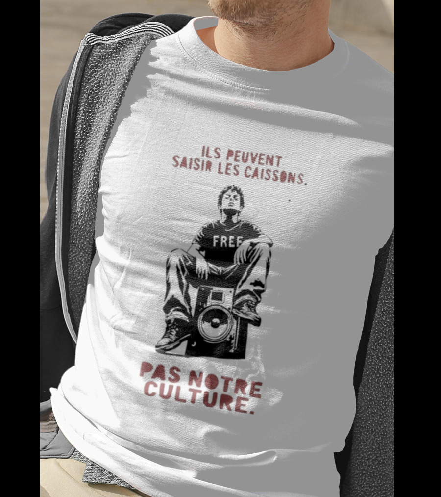 Ils Peuvent Saisir Les Caissons Pas Notre Culture Fre T-Shirt