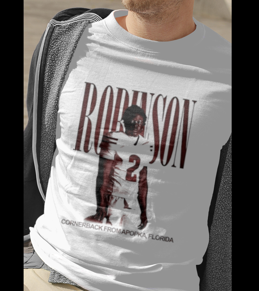 Robinson Football Cornerback From Apopka Florida T-Shirt