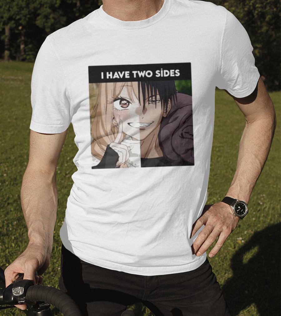 I Have Two Sides Toji Fushiguro And Marin Kitagawa Manga Characters T-Shirt