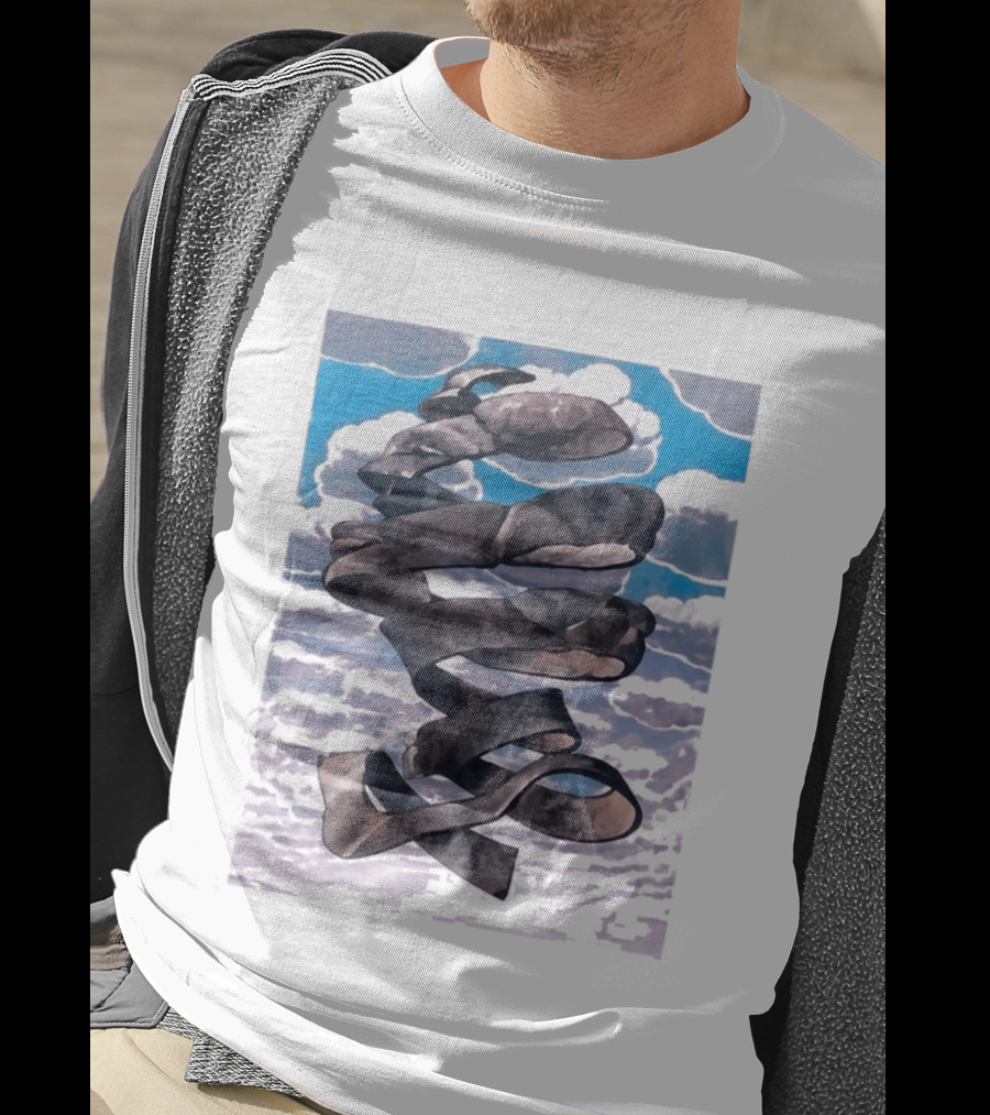 Tom Holland Celestial Ribbon In Cloudscape T-Shirt