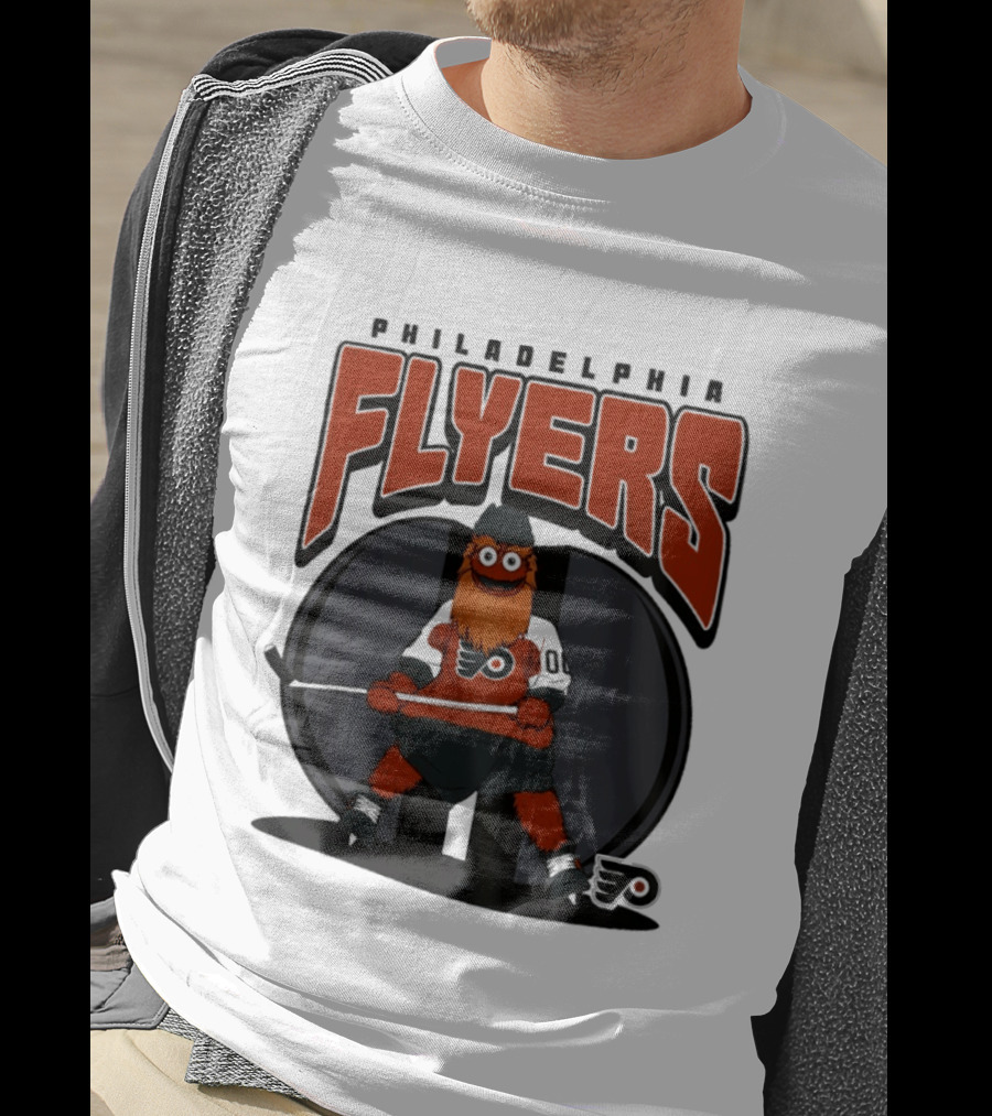 Philadelphia Flyers Gritty Mania NHL 2026 Hockey Mascot Fan Gear T-Shirt