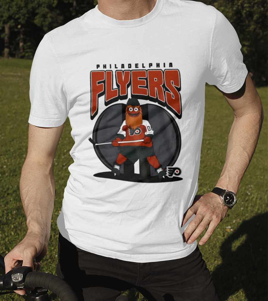 Philadelphia Flyers Gritty Mania NHL 2026 Hockey Mascot Fan Gear T-Shirt