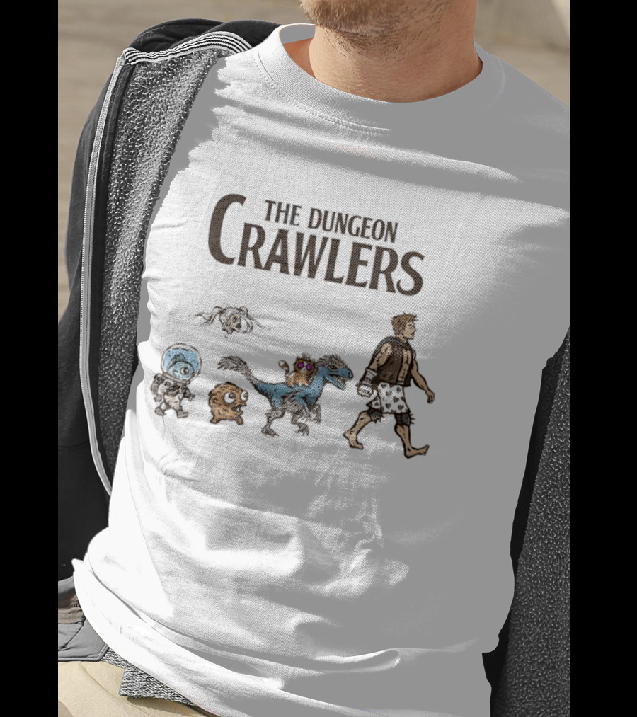 The Dungeon Crawlers Adventure Creatures And Characters T-Shirt