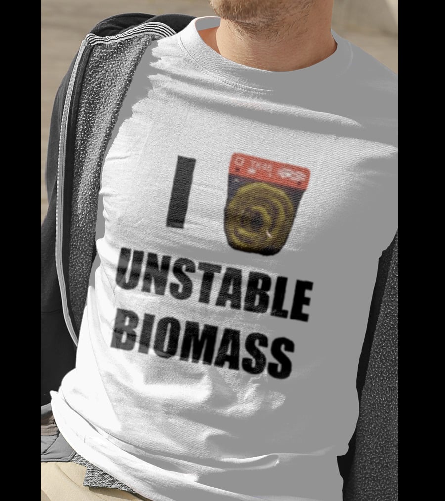 I Love Unstable Biomass TK45 Sci Fi Laboratory T-Shirt