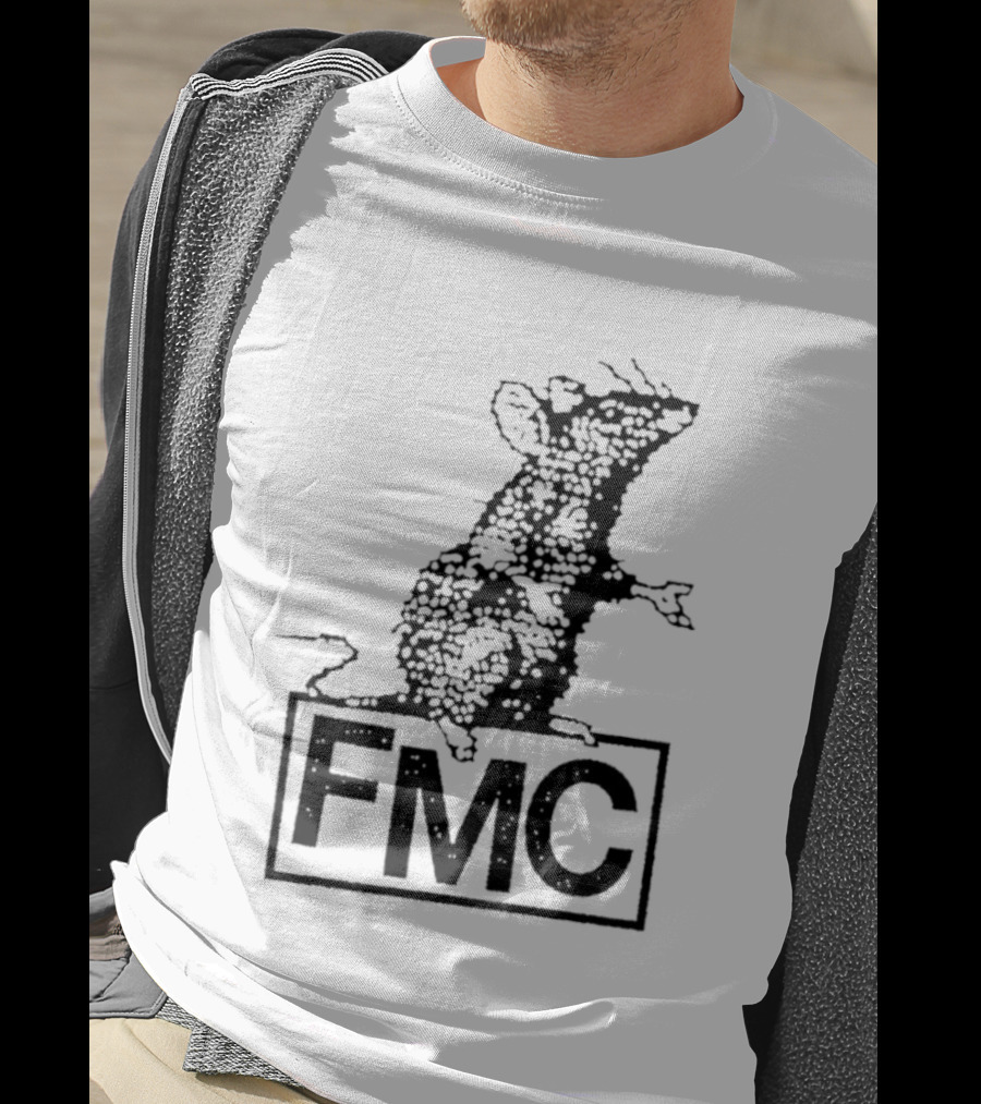 FMC Rat Rodent Sketch Drawing T-Shirt