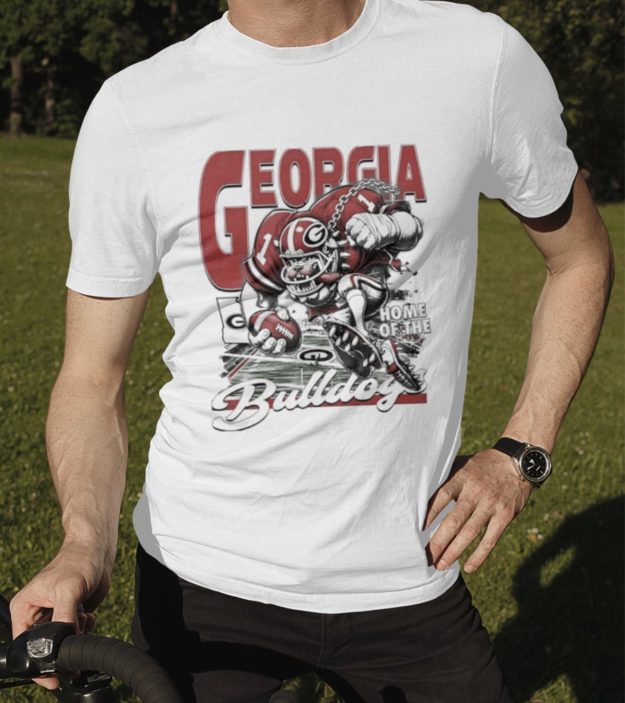 Georgia Bulldogs Home Of The Football Bulldogs T-Shirt