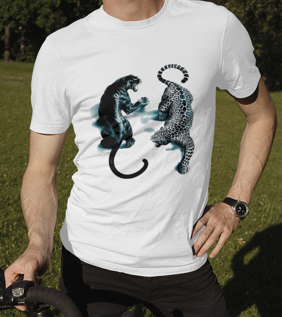 Panthers Vs Jaguars Big Cat Showdown T-Shirt