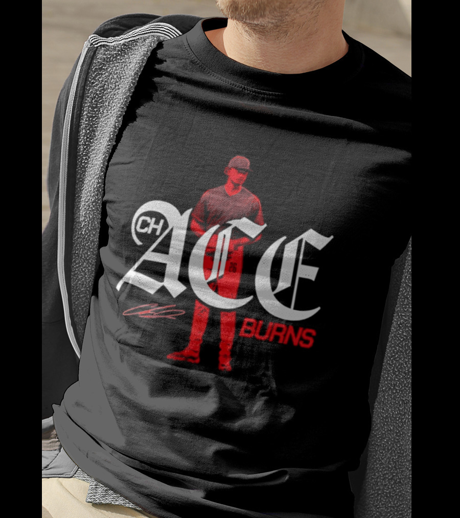 ChACE Burns Cincinnati Reds Chase Burns Baseball Player T-Shirt