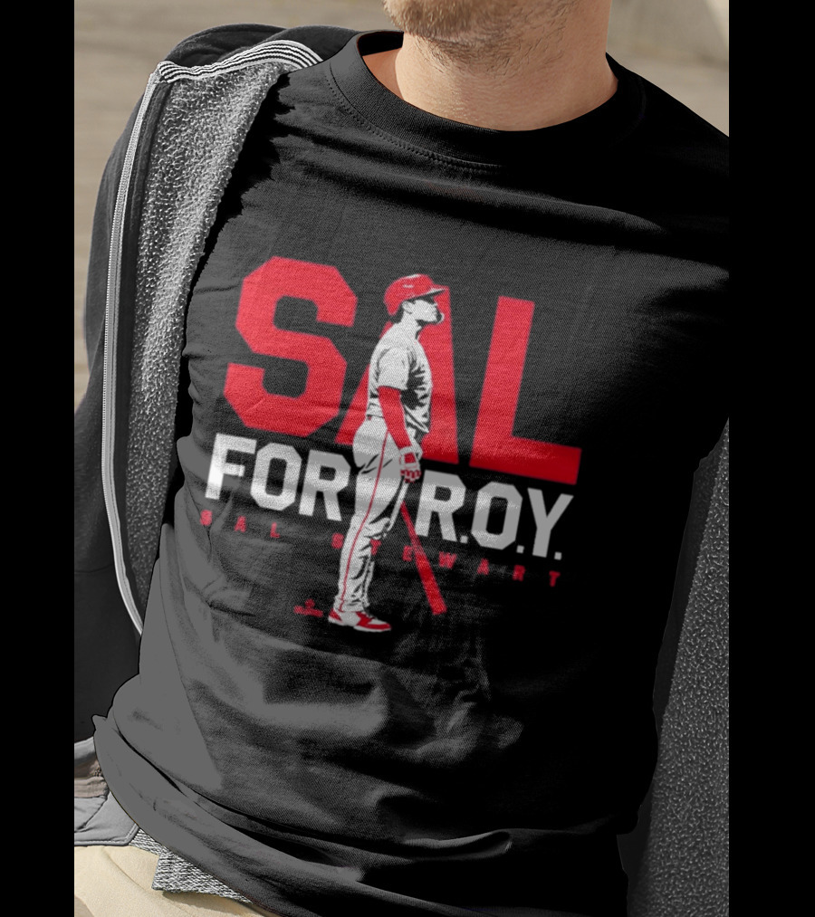 Cincinnati Reds Sal Stewart For Rookie Of The Year 2026 T-Shirt