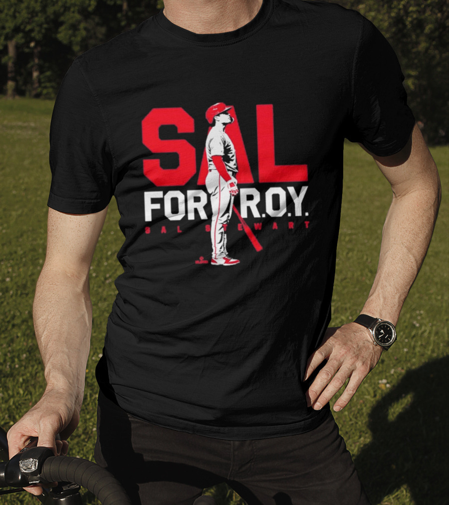 Cincinnati Reds Sal Stewart For Rookie Of The Year 2026 T-Shirt