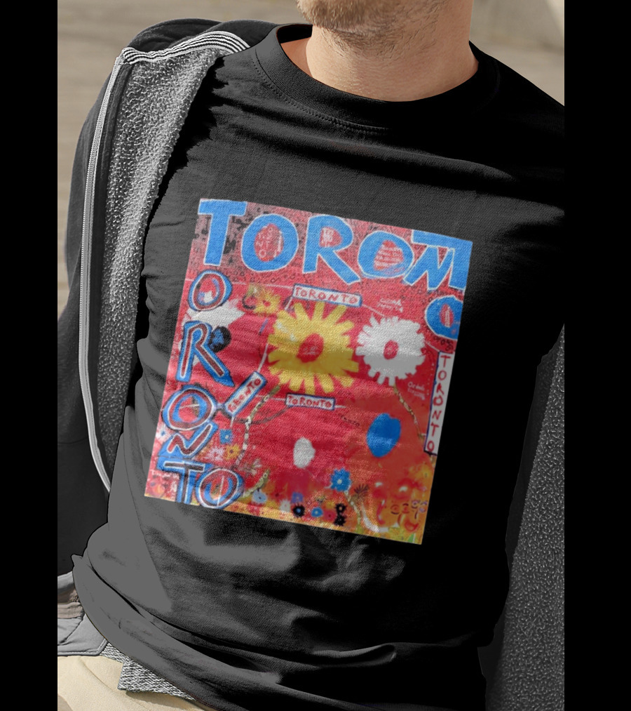 Dylan Cease Ago X Cease Eve Toronto Vibrant Floral T-Shirt