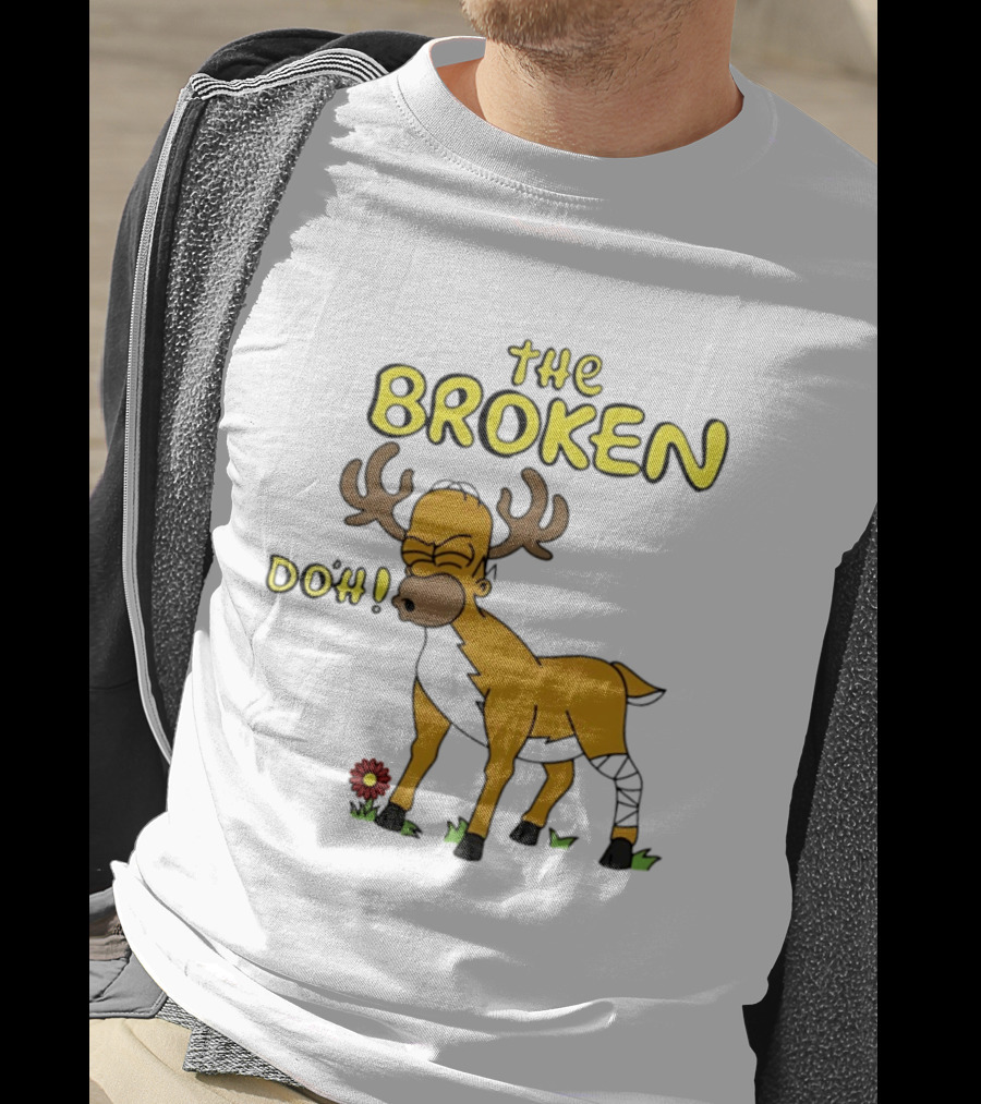 The Broken Doh Deer Homer Simpson The Simpsons T-Shirt