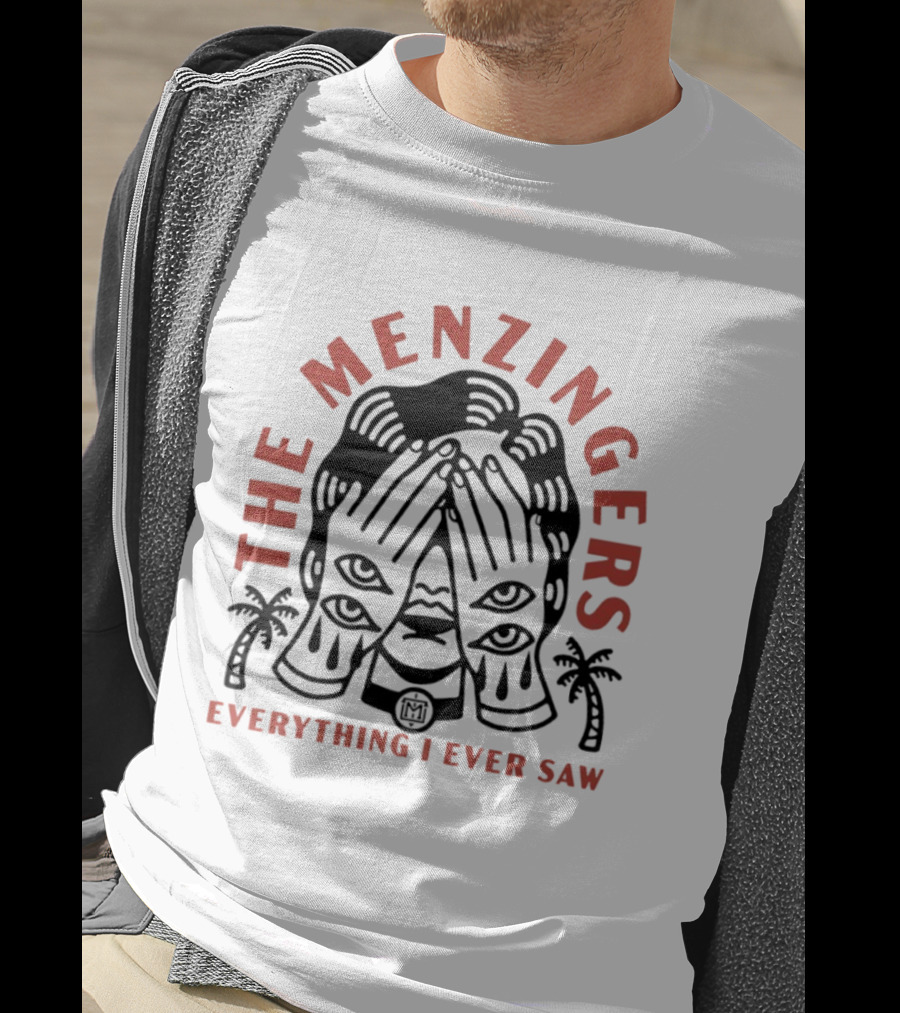 The Menzingers Everything I Ever Saw Indie Rock Face Palms T-Shirt