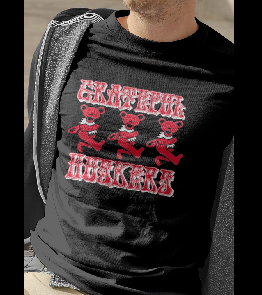 Nebraska Cornhuskers Grateful Huskers Dancing Bears T-Shirt