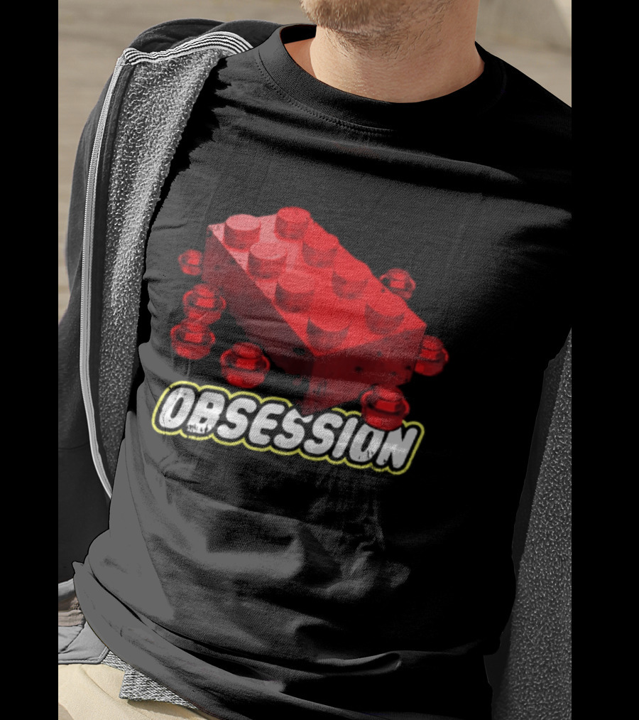 Obsession Red Building Block Toy T-Shirt