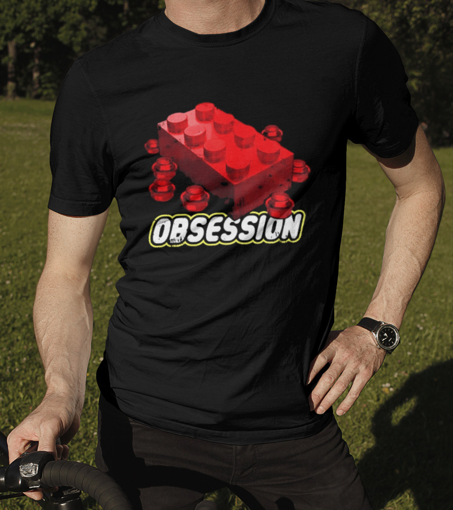 Obsession Red Building Block Toy T-Shirt