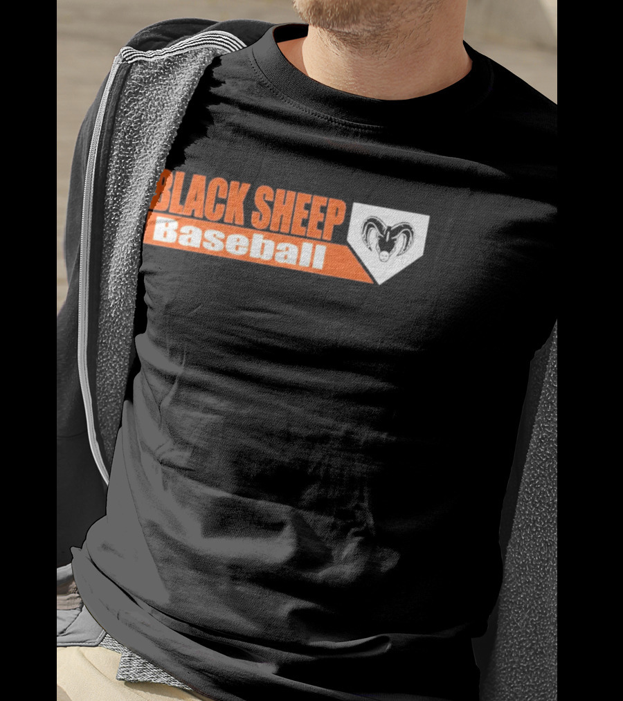 Dee Strange Gordon Black Sheep Baseball Ram T-Shirt