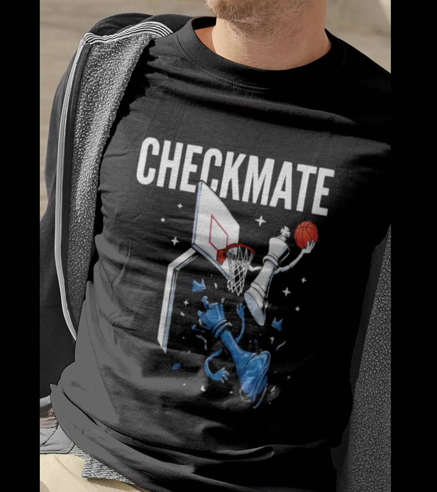 Checkmate Basketball Chess Hybrid Enes Kanter T-Shirt