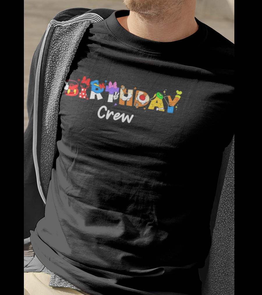 Matt Damon Mickey Mouse And Friends Birthday Crew Celebration T-Shirt