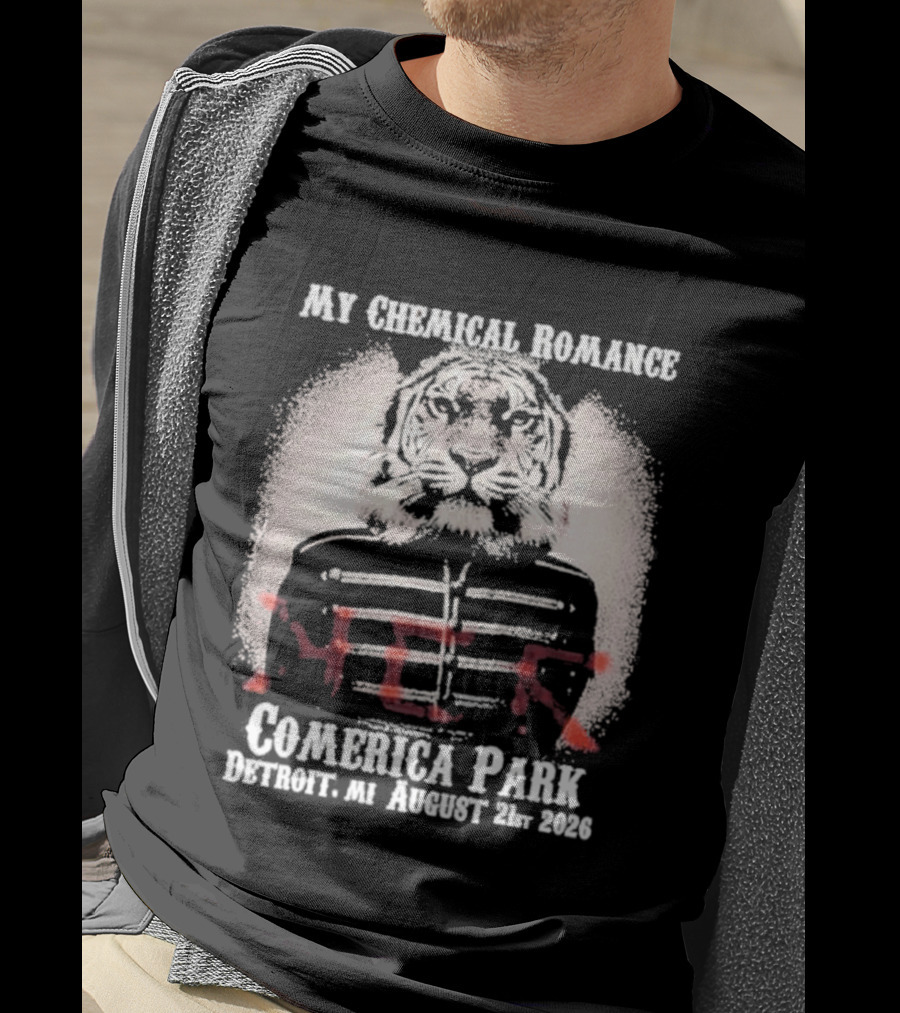 My Chemical Romance MCR Comerica Park Detroit MI August 21 2026 T-Shirt