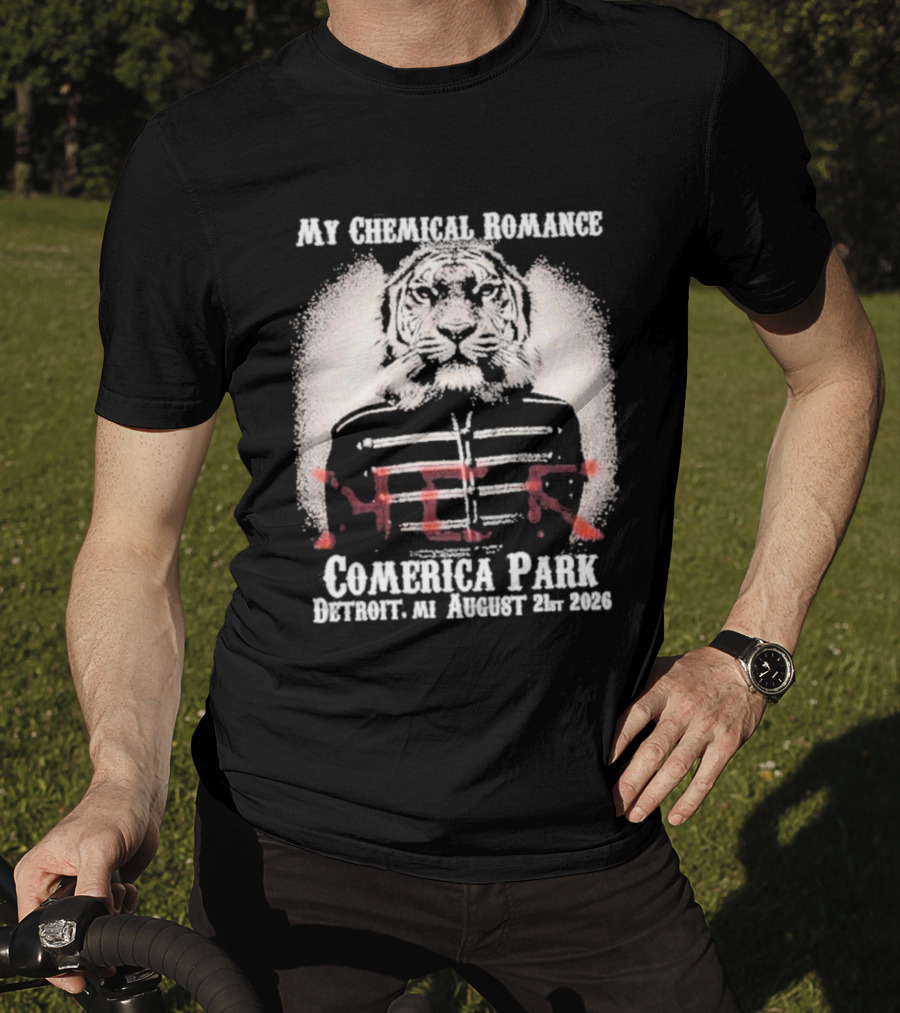 My Chemical Romance MCR Comerica Park Detroit MI August 21 2026 T-Shirt