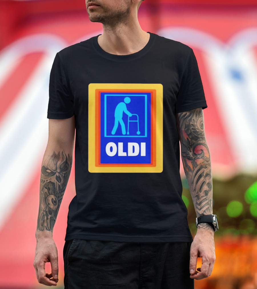 Oldi Tri Blend Walking Frame T-Shirt